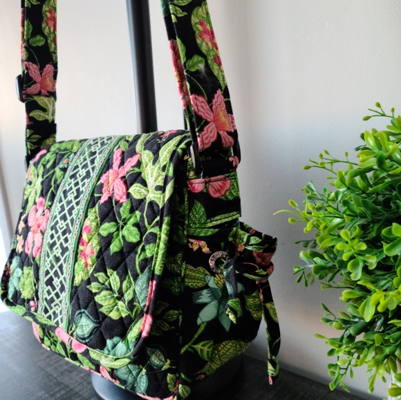 Vera Bradley Gorgeous Floral Quilted Shoulder Crossbody Bag - Picture 3 of 8
